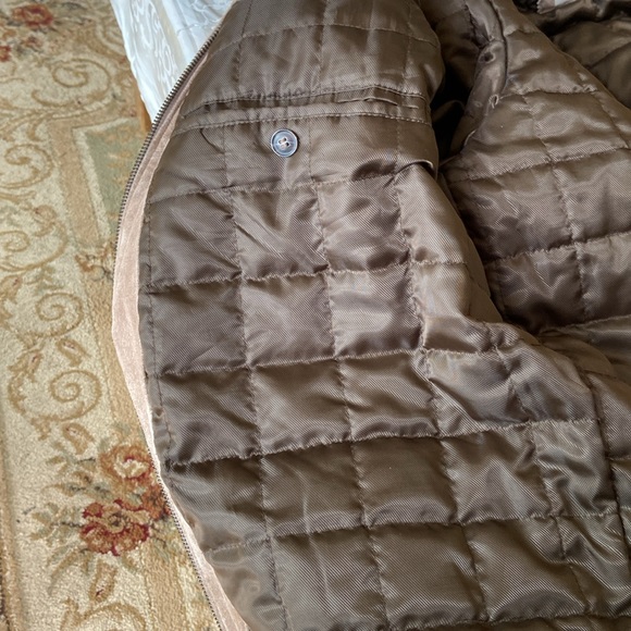 Norm Thompson Mens Tan Suede Jacket - Picture 9 of 15